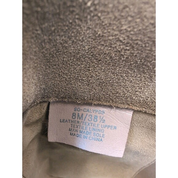 Sole Society Calypso Riding Boots, Women's Size 8, Brown Suede Leather - Picture 6 of 8